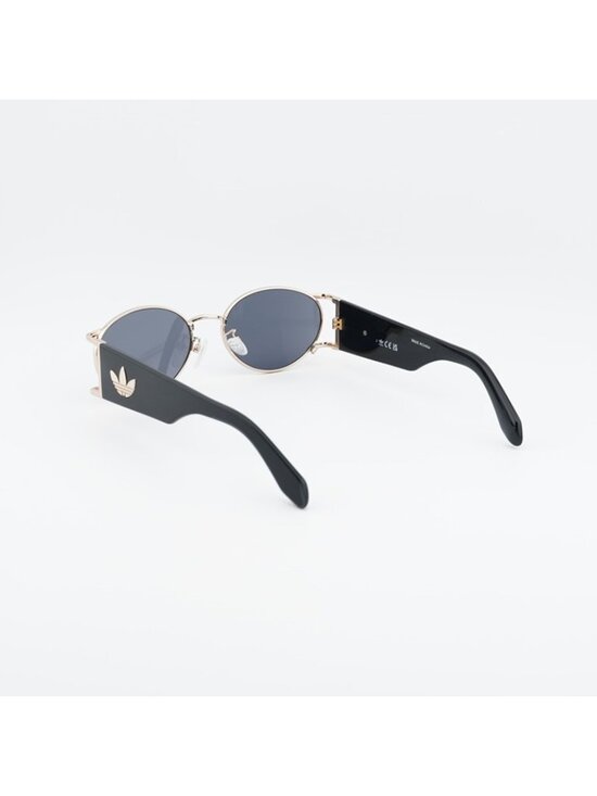 Adidas OR0096 32A Sunglasses Gold Oval Frame, Smoke Lenses main image 4